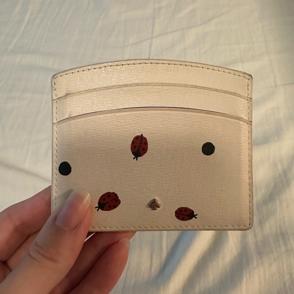 Kate Spade LadyBug Cardholder - Picture 2 of 2